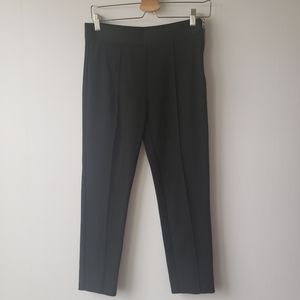 Everlane black side zip stretch pants size 4